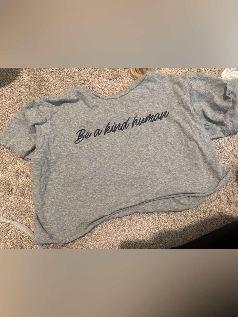 Miken Heather Gray Crew Neck Tee